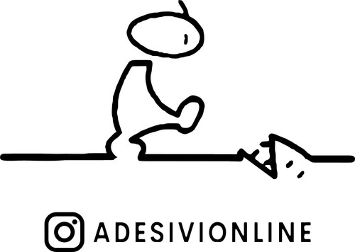 Adesivo pretagliato scritta - pretagliato,