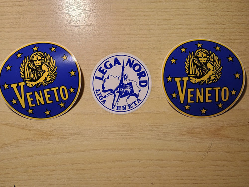 Lotto adesivi veneto e - "veneto",