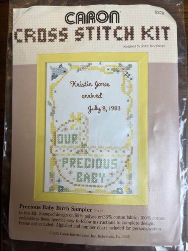 Kit punto croce caron - croce,
