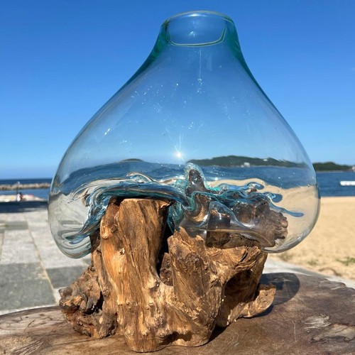 Driftwood oggetto vetro - oggetto, in