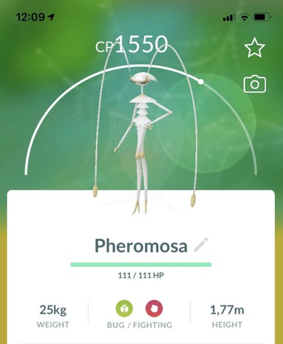 Feromosa pokemon gen7 - feromosa, go