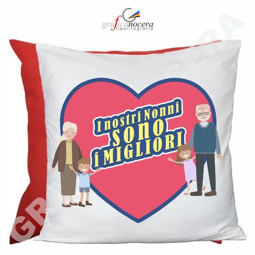 Festa dei nonni - dei, cuscino