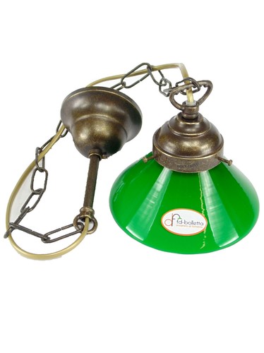 Lampadario ottone