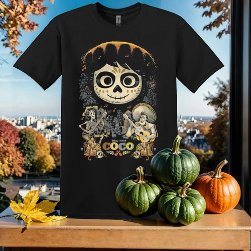 Shirt disney coco - coco, miguel