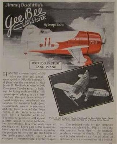 Gee bee aereo - gee,