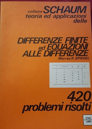 Schaum differenze finite - -,
