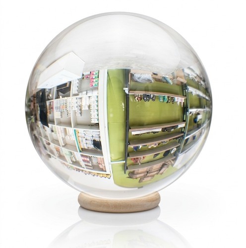 Sfera cristallo trasparente - di,
