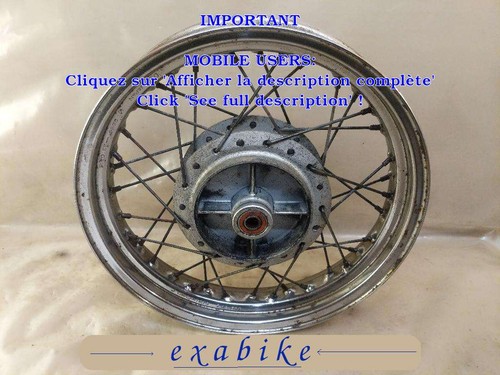Roue arriere pour honda - arriere,