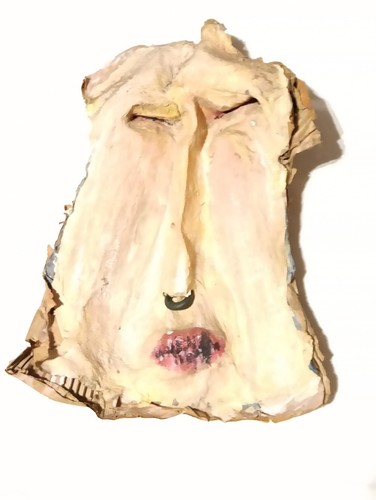 Maschera carta pesta pronta - di,