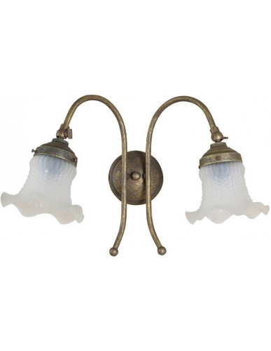 Applique ottone casa con - in, da