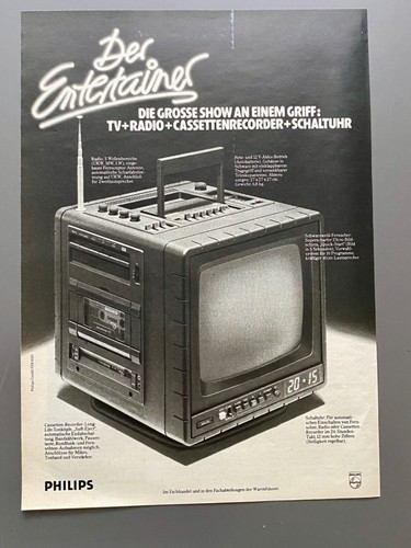 Philips portatile cassetta - philips, tv