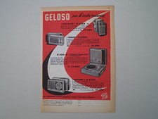advertising Pubblicità 1961