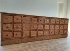 ANTICO MOBILE FARMACIA 30 CASSETTI RESTAURATO