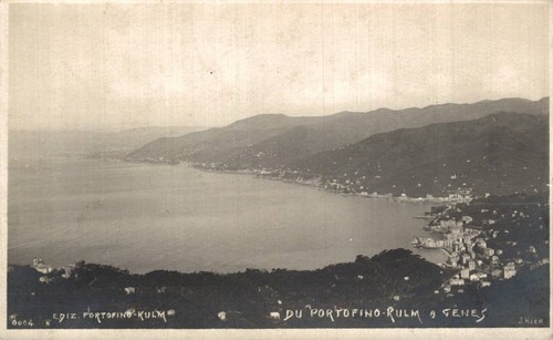 Genova portofino kulm veduta - kulm,