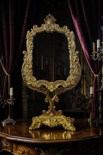 antico specchio da toeletta