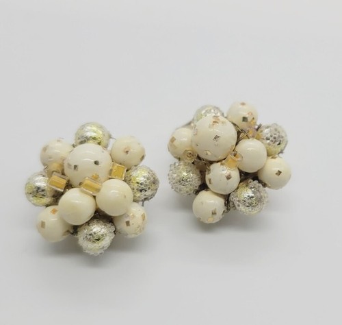 Fiore clip grappolo finta - su,