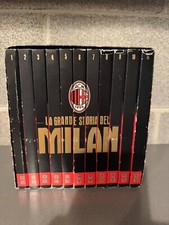 OPERA COMPLETA BOX COFANETTO 11 DVD LA GRANDE STORIA DEL MILAN AC come NUOVO !