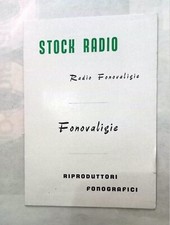 Depliant pubblicitario Philips Solaphon radio fonovaligie riproduttori fonografi