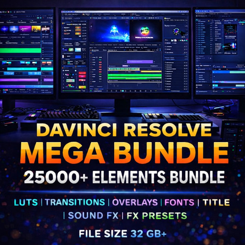 25000 davinci resolve - resolve, mega