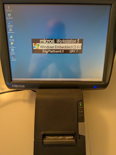 Terminale touchscreen micros - terminale,