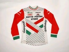 Vintage ciclismo Cycling maglia jersey Detto Pietro Canpagnolo Bike Bici long  L