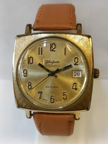 Vintage glashutte spezimatic - glashutte,