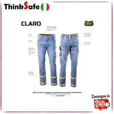 Jeans da Lavoro con Bande