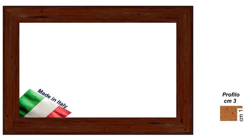 Cornice legno noce arte - in,
