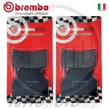 PASTIGLIE FRENO ANT. BREMBO CARBON KYMCO XCITING 400 i S ABS 2018 2019 2020