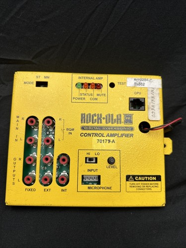 Amplificatore controllo - di,