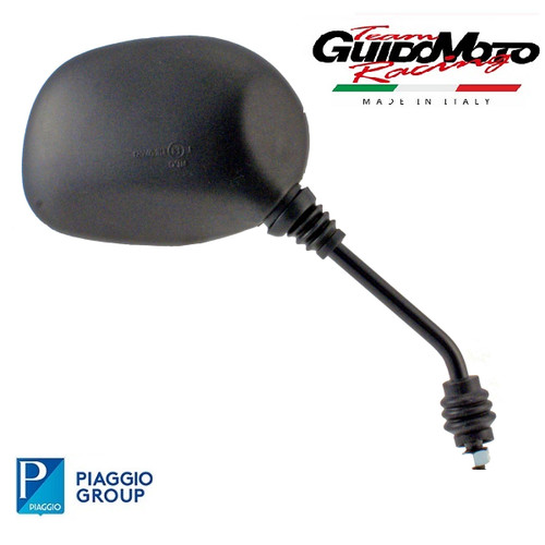 Specchio destro nero scooter - nero,