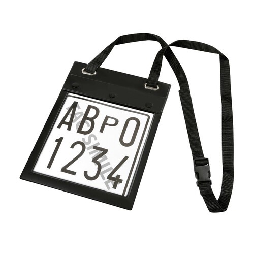 Porta targa prova - , doppia