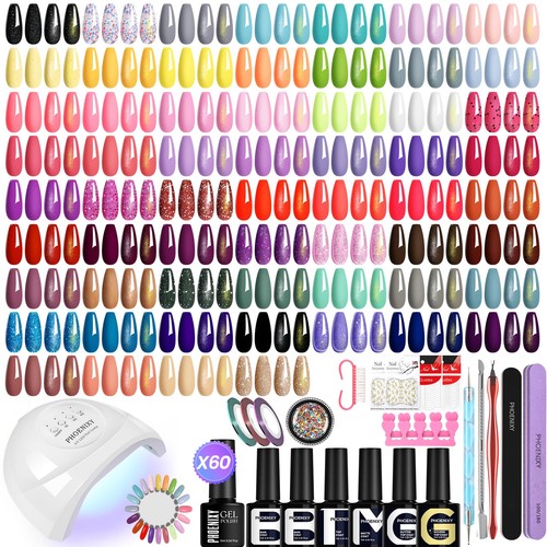 Phoenixy 66pcs kit - 66pcs, unghie