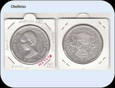 5 PESETAS ALFONSO XIII AÑO