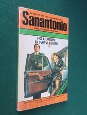 SANANTONIO n.129 HO L'ONORE DI FARVI FUORI Erre (1981) Libro inchieste polizia