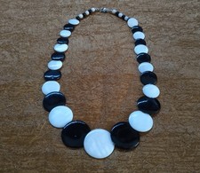 Collana Vintage Con Perle E Bachelite