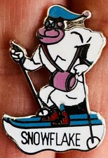 ** SPILLA SCI FIOCCO DI NEVE