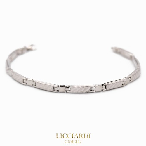 Bracciale uomo piastre - , semi