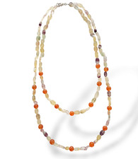 COLLANA DA DONNA DOPPIO FILO