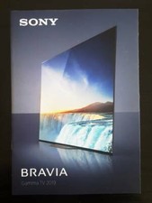 Catalogo SONY BRAVIA TV 2019 dépliant brochure lcd full hd ready home cinema