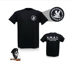 T-SHIRT MAGLIETTA MILITARE POLICE SWAT LOS ANGELES  MADE IN USA 