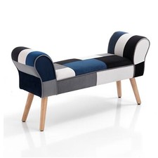 PANCA LIAM BLUE RIVESTITA IN