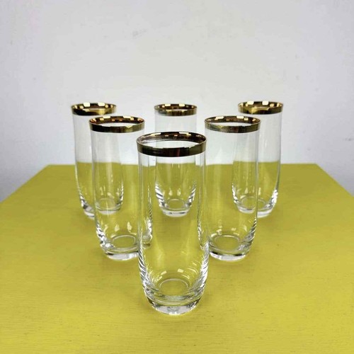 Bicchieri vintage vetro con - bicchieri,