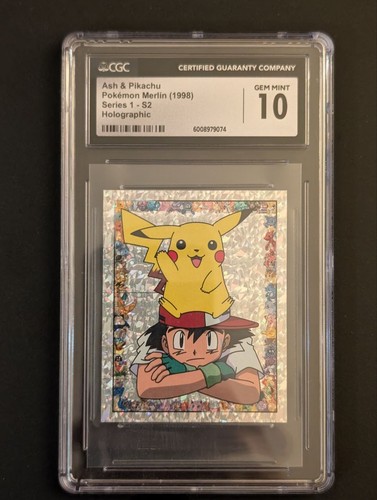Cgc ash pikachu s2 - ash, #s2