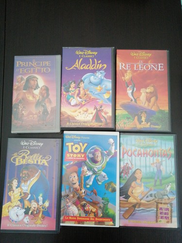 Lotto vhs disney - lotto,