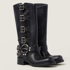 Stivali al ginocchio Miu Miu