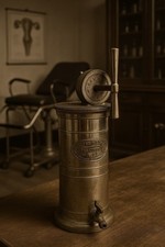 Antico irrigatore vaginale da