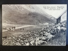 Postcard valle stura argentera - stura,