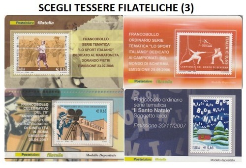 Scegli tessere filateliche - tessere,