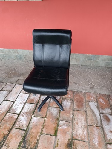 Poltrona ufficio pelle vintage - ufficio,